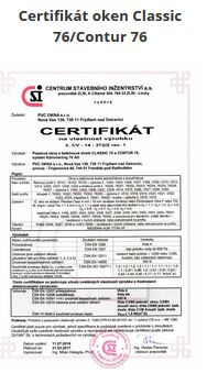 Certifikát_oken_Classic_76-Contur_76